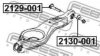 FEBEST 2129-001 Camber Correction Screw